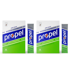 GARIZZE Propel Kiwi Strawberry box front for zero sugar hydration on busy days.