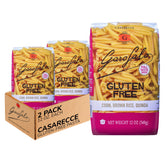 Garofalo 2-pack gluten-free casarecce on shelf, convenient family-size bundle