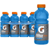 Gatorade Fierce Blue Cherry bottle for on-the-go hydration and bold flavor.
