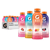 Gatorade Fit tropical mango bottle for refreshing hydration during workouts.