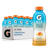 Gatorade Fit Tropical Mango bottle for post-workout hydration.
