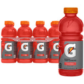 Gatorade Fruit Punch 20oz bottle front view for on-the-go hydration