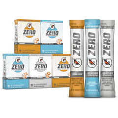 Gatorade G Zero Glacier Cherry Variety Pack front view for sugar-free hydration