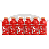 Gatorade G2 Fruit Punch 12oz bottle on ice for hydration after workouts