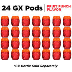Gatorade Gx Pods Fruit Punch box showing 24 pods for convenient training hydration