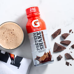 Gatorade Recover bottle in cooler ready to chill after training