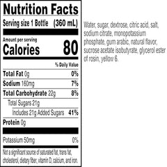 Gatorade Thirst Quencher Orange bottle side view emphasizing transportable hydration