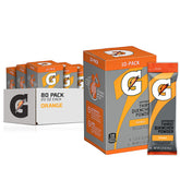 Gatorade Thirst Quencher Orange packet close-up for on-the-go hydration with electrolytes