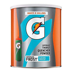Gatorade Thirst Quencher Powder Glacier Freeze canister set for workout hydration