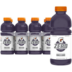 Gatorade Zero Sugar Grape 20oz bottle ready for workouts and daily hydration.
