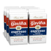 Gavina Café Espresso brick pack ready for daily home espresso.
