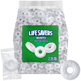 GEEOOLLAH Wint-O-Green hard candy, individually wrapped, ideal for on-the-go breath refresh.