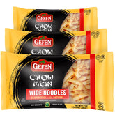 Gefen gluten free wide chow mein noodles 8oz package, ready to eat