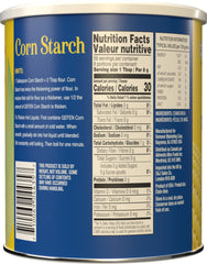 Gefen corn starch canister close-up, all-natural thickener ready for kitchen upgrades.
