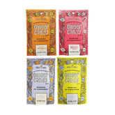 Gem Gem Ginger Candy Variety Pack front view, four single-serve packs ready to enjoy
