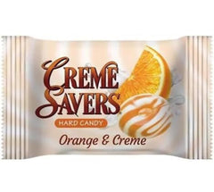Generic Cream Savers individually wrapped candies preserve freshness and portability.