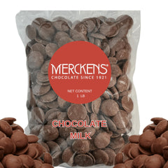 Generic Milk Chocolate Melting Wafers bag for easy melting and versatile dipping.