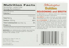 George Washington Golden Seasoning added to a hearty stew for depth