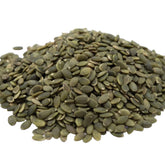 GERBS raw pumpkin seed kernels in resealable bag showing freshness benefits.