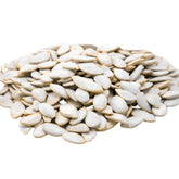 GERBS raw whole pumpkin seeds in-shell offer a crunchy, mildly nutty snack.
