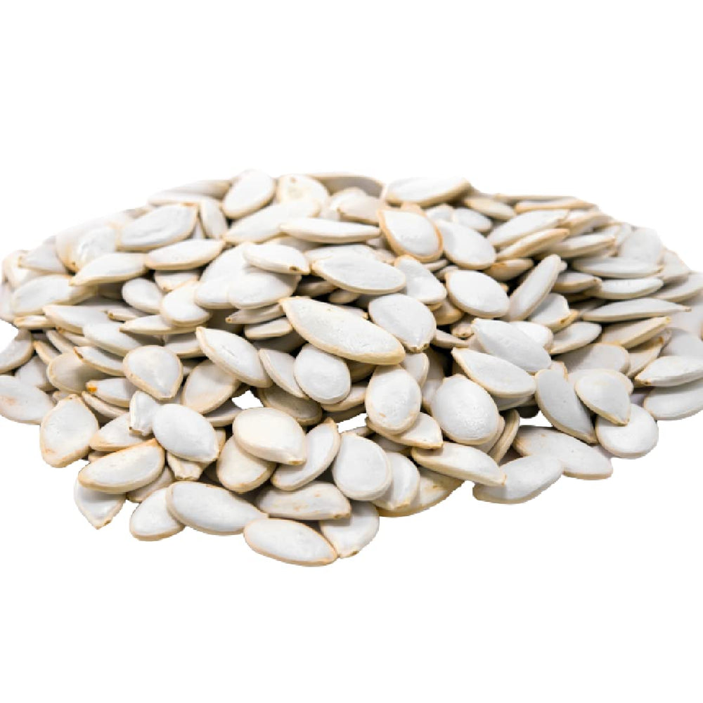 GERBS raw whole pumpkin seeds in-shell, 1 lb, ideal for versatile snacking.