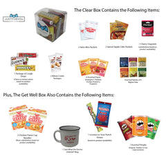Get Well Gift Package apple cider mix for comforting sips.