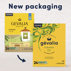 Gevalia K-Cup pods packaging ready for brewing