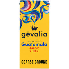 Gevalia Special Reserve Guatemala coarse ground coffee bag suitable for French press