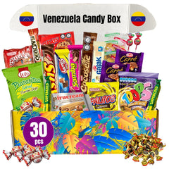 GG LATIN SABOR Venezuelan candy box assortment for sharing