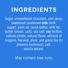GHIRARDELLI caramel center detail with smooth filling visible