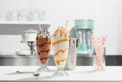 Ghirardelli caramel sauce dessert topping for rich desserts.