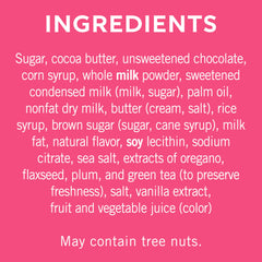 Ghirardelli Caramel Milk Chocolate flavor, creamy and smooth.
