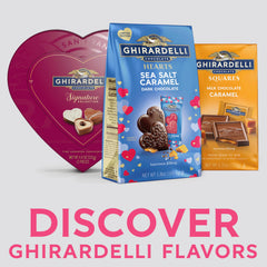 Ghirardelli individually wrapped heart chocolates ideal for gifting or sharing