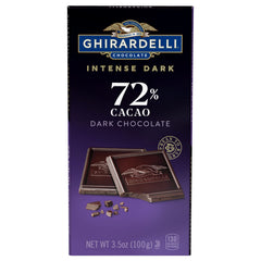 Ghirardelli intense dark 72% mocha note bar for a rich tasting experience