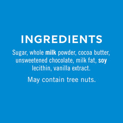 Ghirardelli chocolate squares ready for a quick, on-the-go snack.