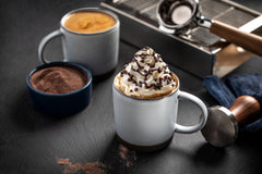 Ghirardelli premium sauce pump in use for easy dispensing