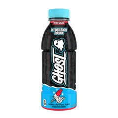 GHOST Hydration Merica Pop bottle ready for on-the-go workouts with electrolytes.