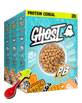 GHOST Protein Cereal Peanut Butter flavor serving bowl for a protein-boosting breakfast.