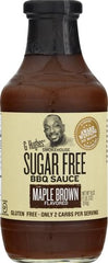 G Hughes Maple Brown glaze on chicken, maple aroma enhancing flavor