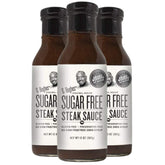 G Hughes Sugar Free Steak Sauce bottle showcases gluten-free flavor for healthier meals