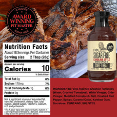 G Hughes Sweet & Spicy BBQ bottle for marinades and dips