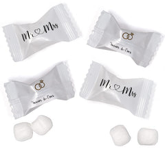 Gift Boutique Mr. & Mrs. butter mint bag for wedding favors and candy trays.