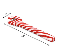 Gift Boutique 4.5-inch candy cane spoons brighten holiday tables.