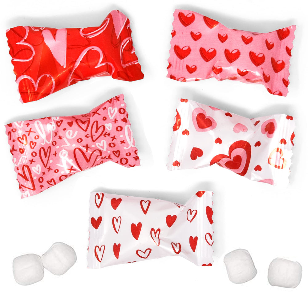 Gift Boutique Valentine butter mints bag front view, ideal for gift bags and parties.