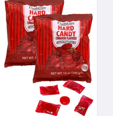 Gift Trove Coastal Bay cinnamon hard candy pack, convenient individually wrapped snacking option.
