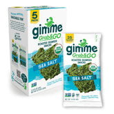 GimMe Sea Salt Pack – crispy seaweed snack for quick, tasty lunchbox moments.