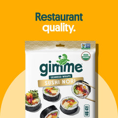 GimMe seaweed nori wraps for bowls and salads