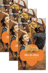Girl Scout Do-si-dos pack front, inviting for sharing with friends