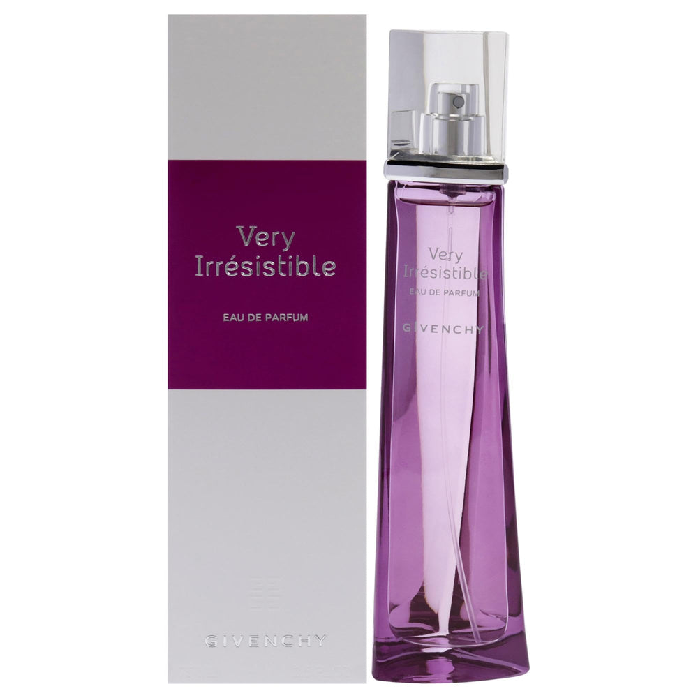 Givenchy Very Irresistible bottle front view with pink accents for everyday elegance