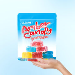 GLEAMETT Gem Crystal Amber Candy sparkling appearance enhances dessert plating.
